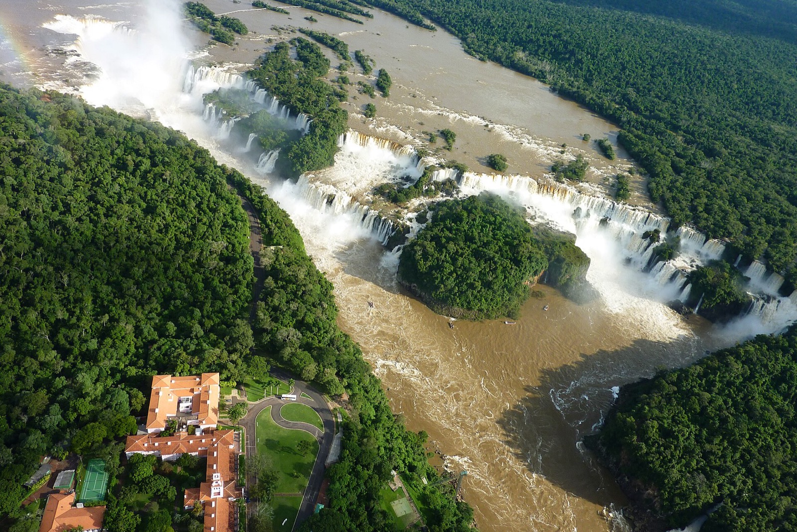 Voo panorâmico de helicóptero